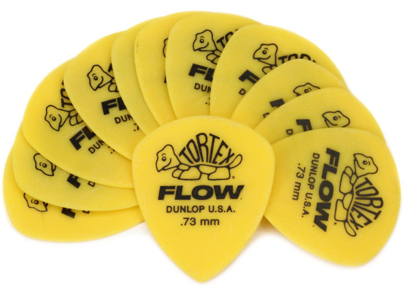 Dunlop 558P-073 Tortex Flow Standard 0.73mm 12 pack Dunlop 558P-073 Tortex Flow Standard 0.73mm 12 pack